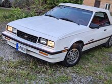 1986 Chevrolet Cavalier Z24 Кабриолет 2.8 V6 автомат