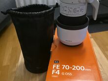 Fotoaparaat Sony a 7 II  ja objektiiv FE 70-200mm