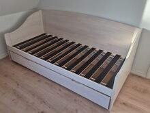 Ilus voodi täispuidust, 90x200