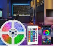 LED-valgusriba10M+24 pultIR-kaugjuhtimispult app