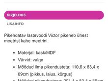 Lastevoodi TROLL pikendatav