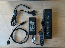 10-pordiline suure võimsusega USB 3.0 jaotur