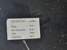 Kõlarid Kenwood 4-8 ohm