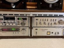 Aiwa komplekt koos kõlaritega - L22, R22, C22, P22