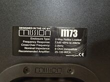 Mission M73 HiFi Floor standing speakers