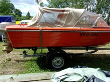 Paat koos 2T mootoriga Evinrude