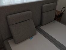 Voodi Svane Crevin Light Grey  180x200