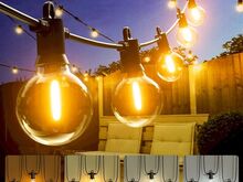 Soodsalt LED-valguskett õue / aeda / telki, 5-90m