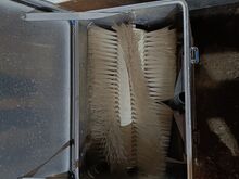 Diiselajamiga naftakogumisskimmer.