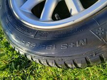 Литые диски BMW с шинами M+S R15-195-65 GoodYear