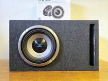 ALPINE S-10 1800W ja Monoblock, pult, uus