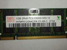 Hynix DDR2 1 GB, 667mhz 2rx8 pc2-5300s-555-12, 1,8