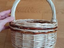 Плетёные корзины из ивовых прутьев