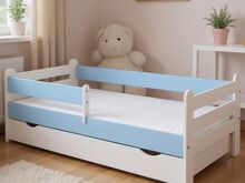 Детская кровать Rysio 140×80 с ящиком для белья