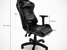 Mänguritool LED valgustusega , must