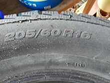 Talverehvid 205/60 R16, 4tk