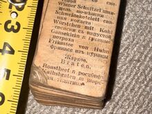 2 miniatuurset saksa–vene sõnaraamatut, 1914