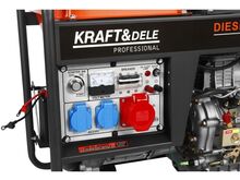 Diiselgeneraator generaator 7kw 230v/400v KD3243