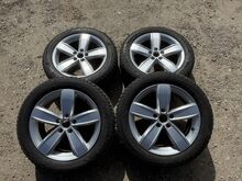 VW оригинальные 17-дюймовые литые диски с ламельной рези