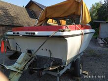 Monark 585 с прицепом