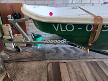 Paadihaagis Tiki BX600-L paadihaagis rullsiinidega