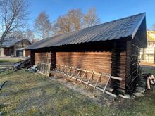 Lahtivõetud palkmaja/kuur koos paigaldusega