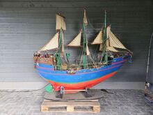 Väga suur purjelaeva mudel, 1970-1980