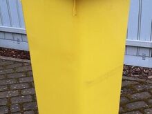 Prügikonteiner 140L, kollane (PAKEND)