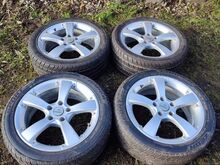 Valuveljed Mangels 17" 5x114,3 + suverehvid 225/45