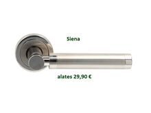 Avenue disain-ukselingid INOX, matt kroom, nikkel