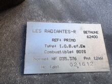 Kasutatud kamina südamik Cheminees Philippe 12kW