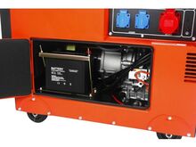 Generaator 230V 400V 7kW 16hj diisel + ATS KD3241