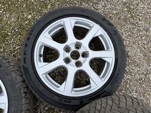 Audi 17 tolli originaal valuveljed lamellidega