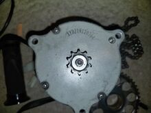 48V 1.3kw elektrimootori komple kardile/projektile