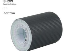 Carbon Fiber 3D Car Sticker 5cm*5m