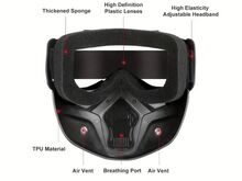 Eemaldatavate prillidega mask