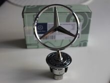 Mercedes kapotimärk, veljekapslid 75mm
