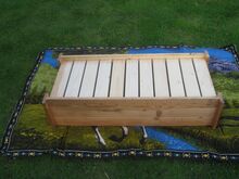 Puidust kast 87cm.x 38,5, kõrgus 19,5cm.