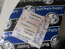 Esipiduriklotsid Mitsubishile