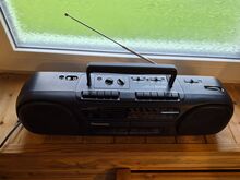 Panasonic raadio duubelkassettmakk retro