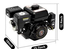 Bensiinimootor el. starteriga 7,5hp
