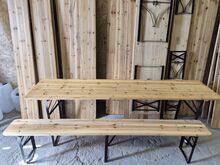 Комплект пивной мебели 220x50см, б/у