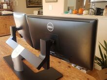 Dell MDS14 Dual Monitor hoidik KUNI 24" MAKS.!