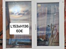 Kasutatud PVC aknad/ uksed