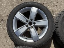VW оригинальные 17-дюймовые литые диски с ламельной рези