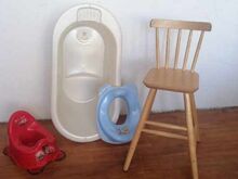 Väikelapse tool, vann, pott