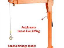 Kompaktne AUTOKRAANA vintsiga (499 kuni 998kg)