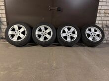 16 mercedes veljed + rehvid 215 60 16 good year