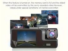 Auto pardakaamera BCUOZ DualCam Pro 1080 + 32GB