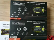 Зарядное устройство с LCD-экраном 12В, НОВОЕ